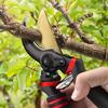 Pruning Shears Titanium Bypass Garden Scissors SK5 Steel Blade Ergonomic Handle