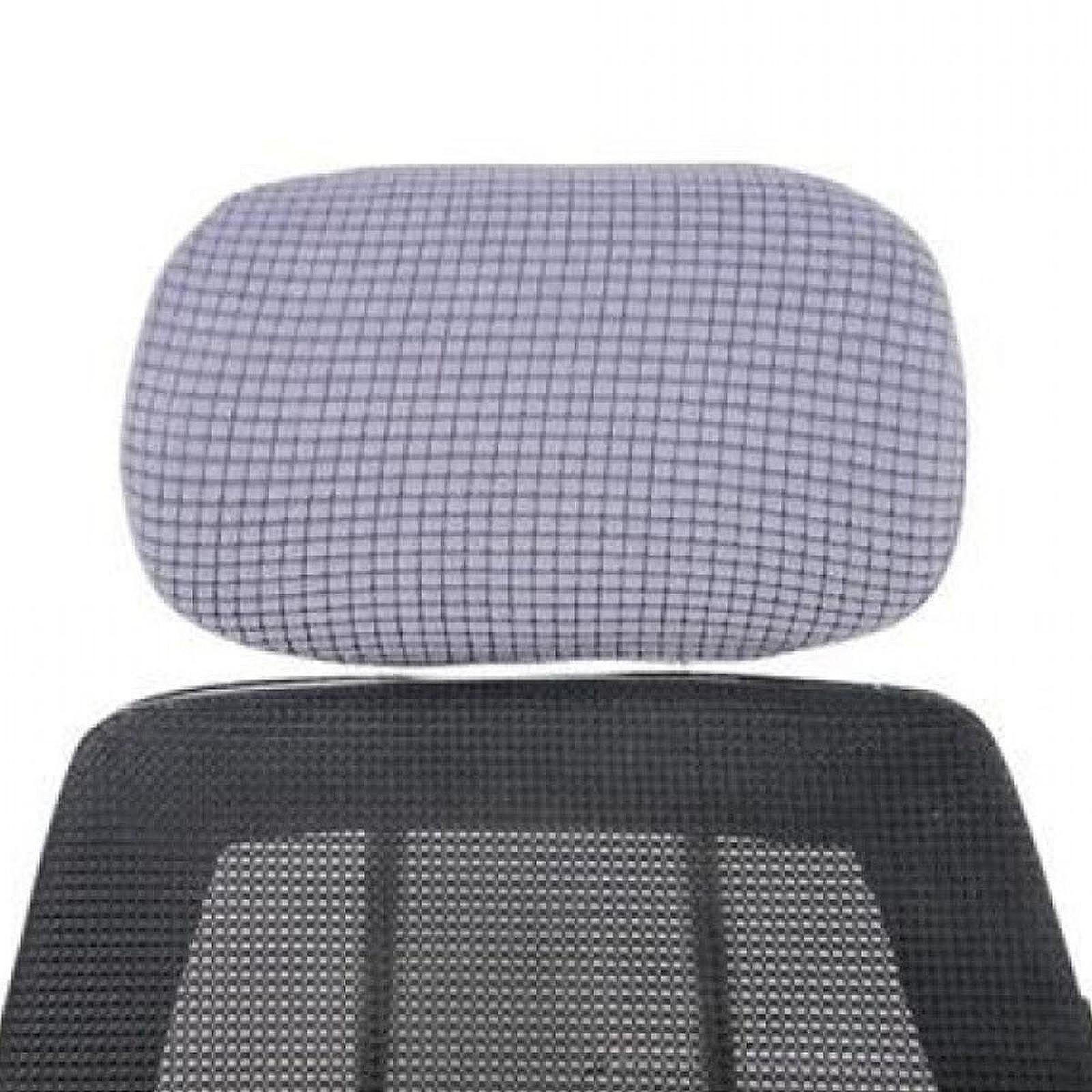 

Наволочка для подушки под голову стула, Сменная моющаяся накладка на подголовник для игр темно-серого