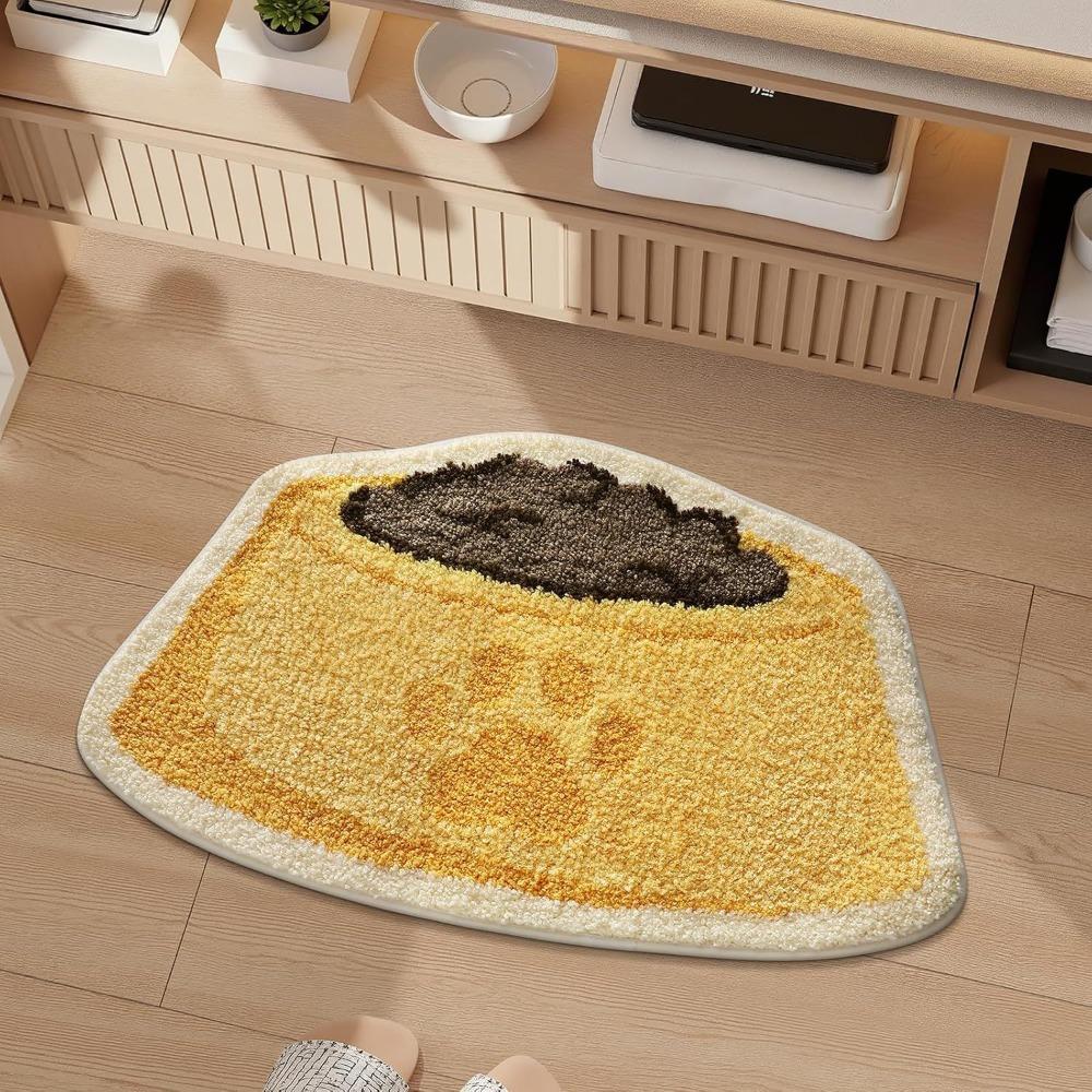 Dense Pile Entry Doormat Machine Washable Door Mat Comfortable Bathroom Floor Mat  Bathroom Doorway