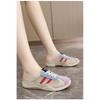 New Striped Women's Mueller Shoes with Breathable Mesh, Versatile Outdoor Casual Shoes, Soft Sole, Not Tiring for Feet