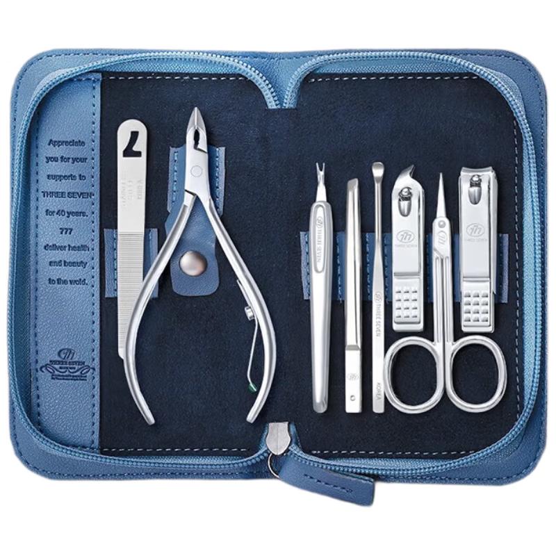 777 Anti-Splash 8-Piece Nail Clipper Set