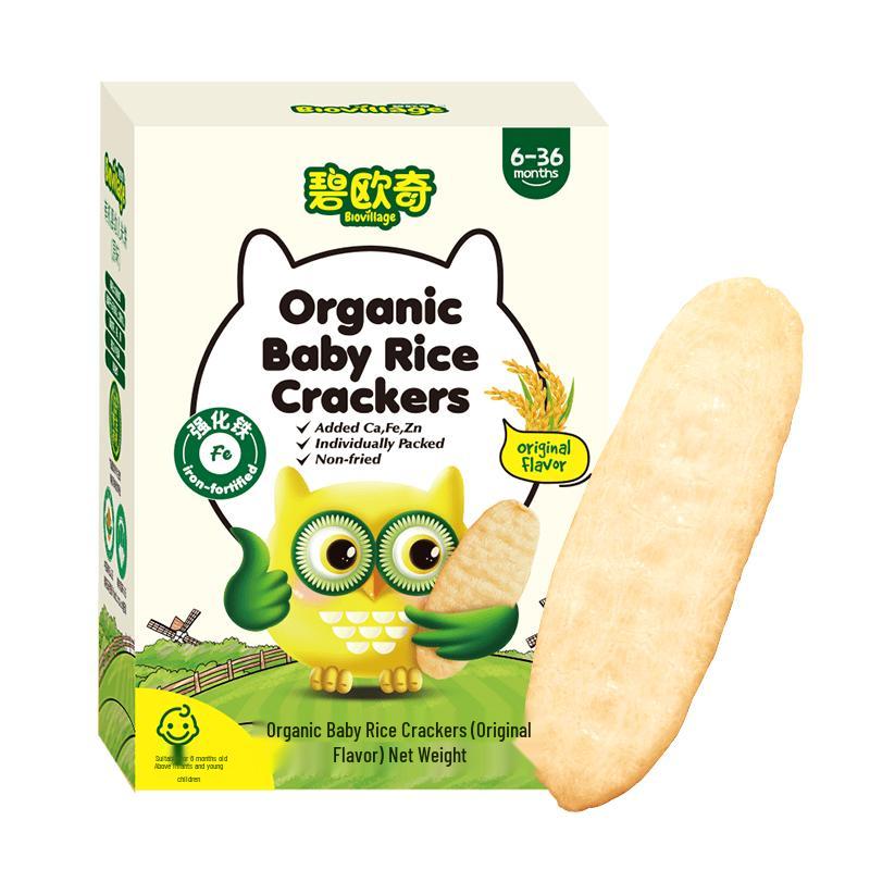 BioVillage Organic Baby Puffs & Rice Crackers