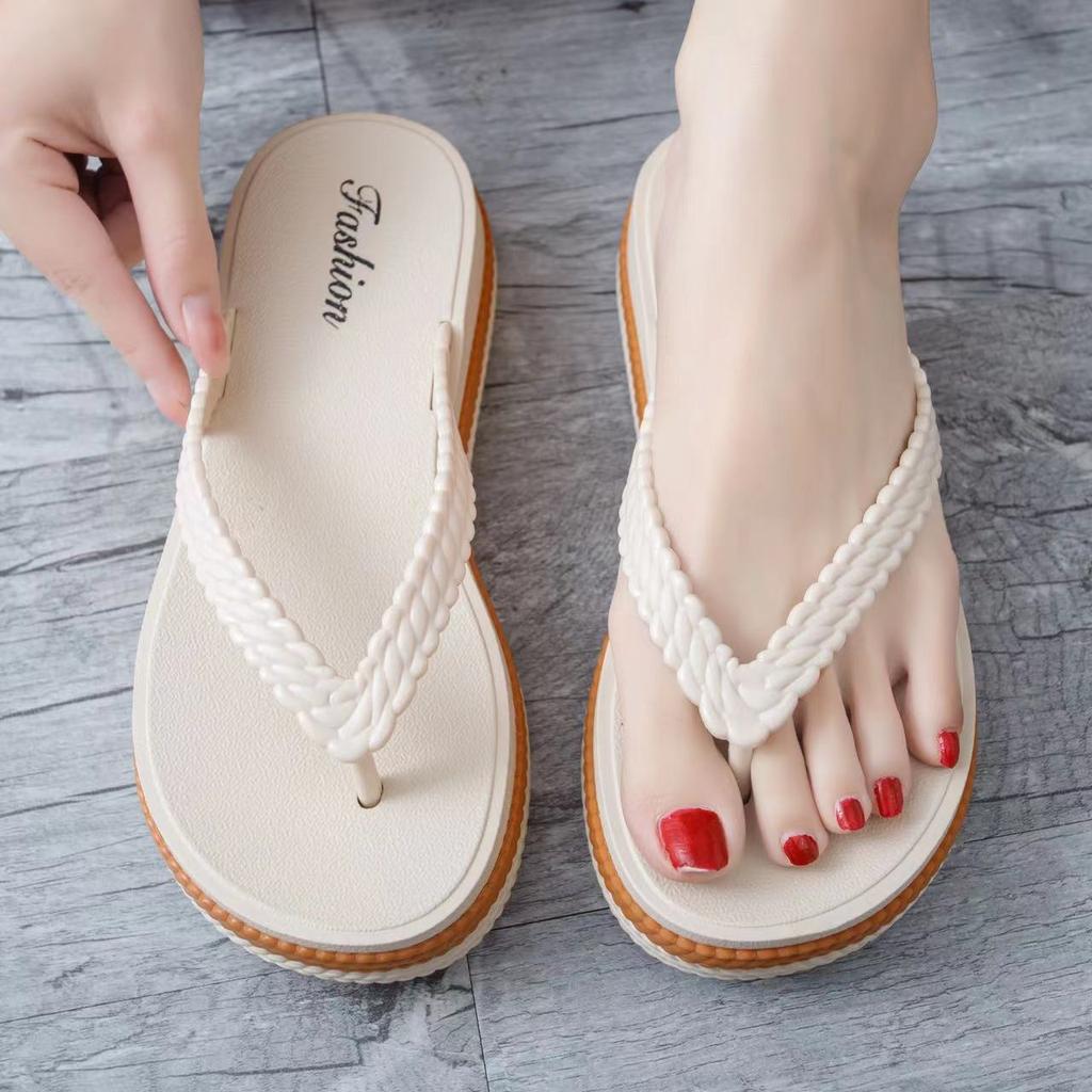 Flip-flops women's slippers women's summer sandals outer wear toe flip-flops fashion drag