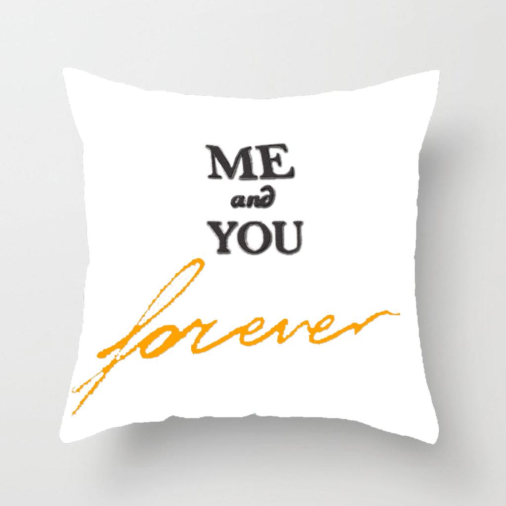 Yellow Nordic Cushion Gray Sofa Pillow Cover Model House Cushion Living Room Sofa Geometric Warm Yellow Cushion Cover