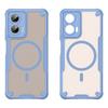For Motorola Moto G35 5G Magnetic Case TPU + PC Phone Back Cover