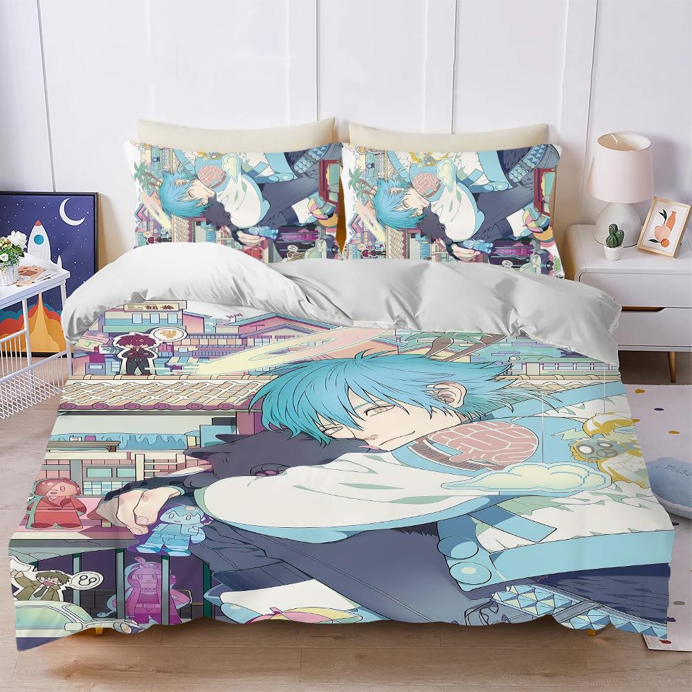 Dramatical Murder Aoba Seragaki Duvet Cover Set Soft Wash Bed 3 Piece Summer Comfortable Student Dormitory Home Baby Bedding