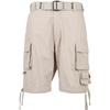 Build Your Brand Men's Savage Cargo Shorts