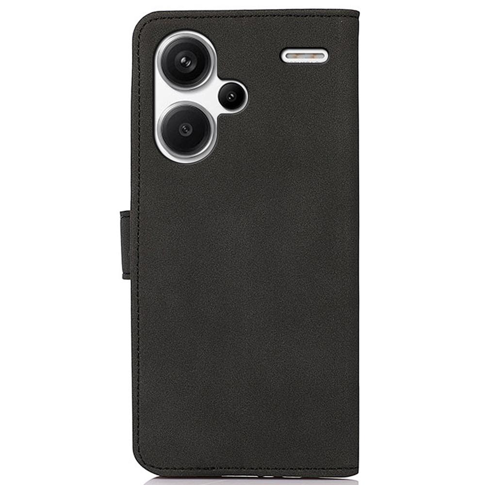 KHAZNEH For Xiaomi Redmi Note 13 Pro+ 5G Cell Phone Case Anti-scratch PU Leather Flip Cover