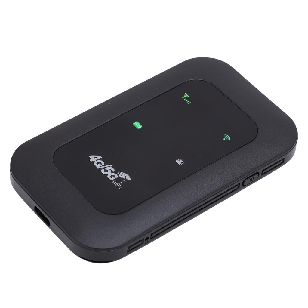 4GWiFi Hotspot Supports 10 Connected Devices LTE Mobile Router for Travel 300Mbps High Speed SIM Card Slot Indicator