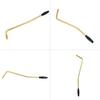 6mm Thread Diameter Single Tremolo Trem Vibrato Whammy Bar Arm Crank Lever for Electric Guitar Tremolo System Golden