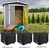 3 Size Generator Cover Windproof Protective Cover Canopy Shelter Waterproof Oxford Cloth All-Purpose Covers Protection Black