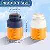 Portable USB Rechargeable Electric Juice Cup, 1300 ML Large Capacity, Multifunctional Fruit Juicer, Mini Blender To Make Milkshakes, Smoothies, Juice