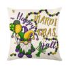 Pillow Case Holiday Party Decoration Home Living Room Sofa Cushion Cover Linen Print