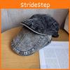 Retro Solid Color Toned Cotton Twill Cap Sunshade Casual Artistic Hats Travel
