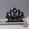 1pc Elegant Metal for Lotus Flower Napkin Holder - Stylish Kitchen & Dining Tabletop Accessory,Ideal for Home and Restaurant Use