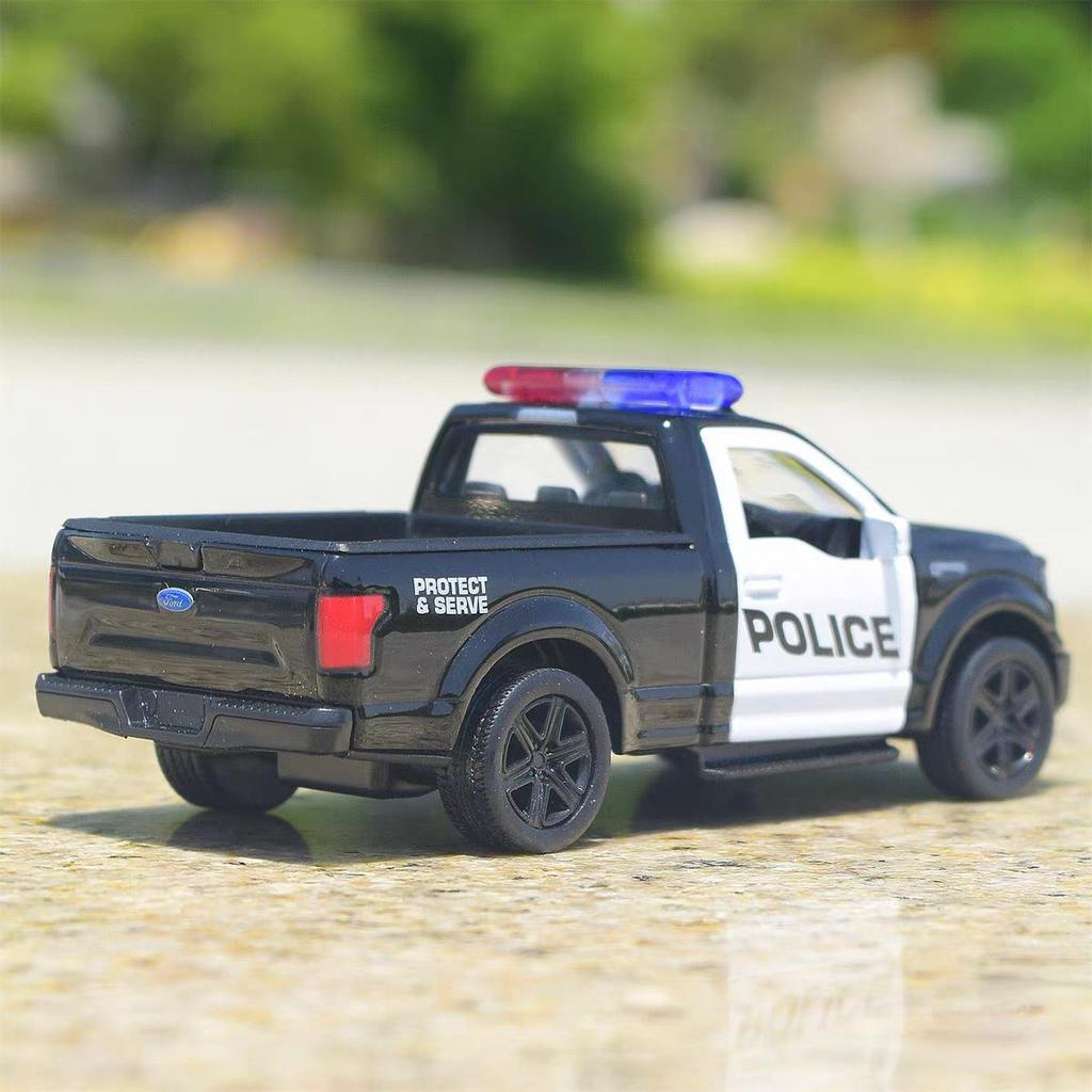 Ford F150 SVT Raptor 2018 Pick-up Truck Simulation Druckguss- & Spielzeugfahrzeuge Rückziehmotor Auto & Türen Öffnen RMZ city 1:36 Legierungs-Sammlermodell