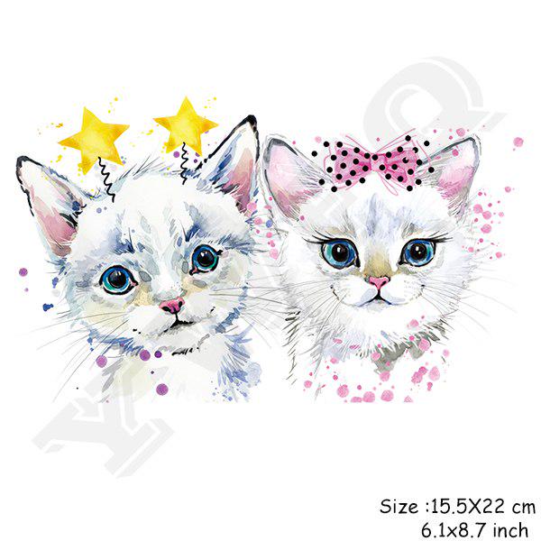 Flower Unicorn Stickers for Girls Boy Gift Badges Diy Accessory Heat Transfer Clothing Decor Patches