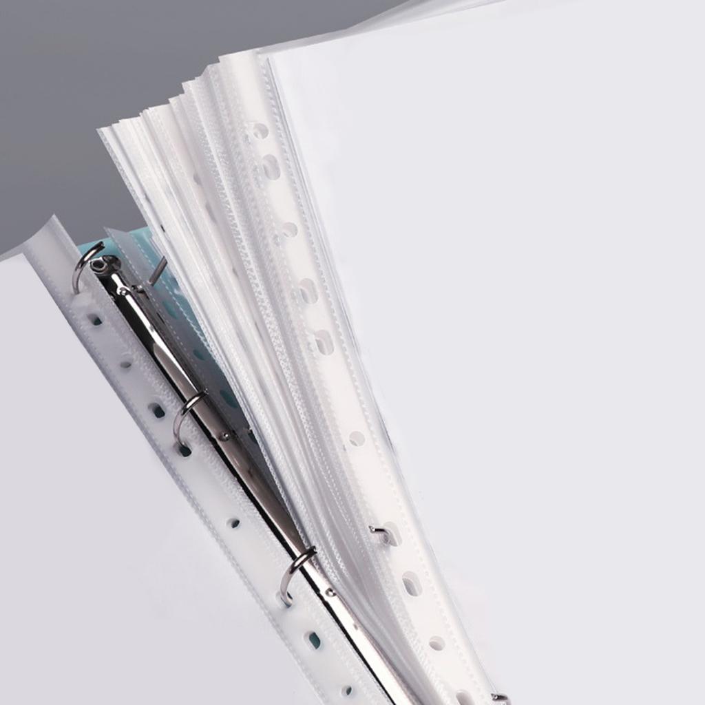 4 Hole Binder Folders 4 Rings Binder File Folders Display Book Practical Document Folder for Efficient Paper Storage