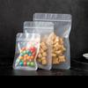 Frosted Transparent Plastic Bag Waterproof Flat Bottomed Self Sealing Pouchs Used for Jewelry Mobile Phone Accessories Candy Snacks Tea Storage Bags