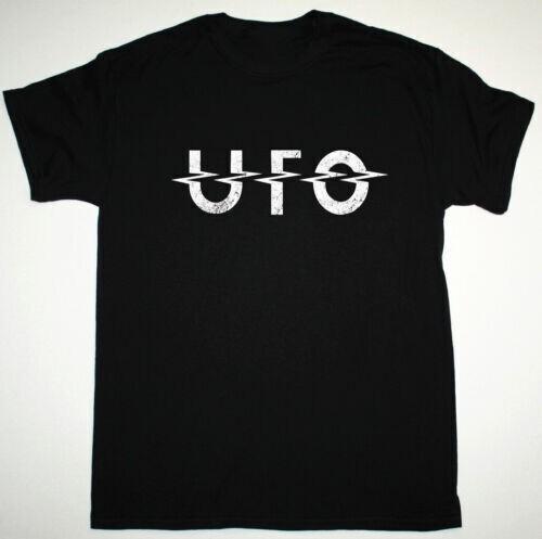 Vintage UFO Band Logo Men T-shirt Red Short Sleeve All Sizes S To 4XL Unisex T-Shirt