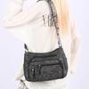 Women's Bag Large Capacity Shoulder Bag Multi-Layer Pocket Crossbody Bag Mother Bag