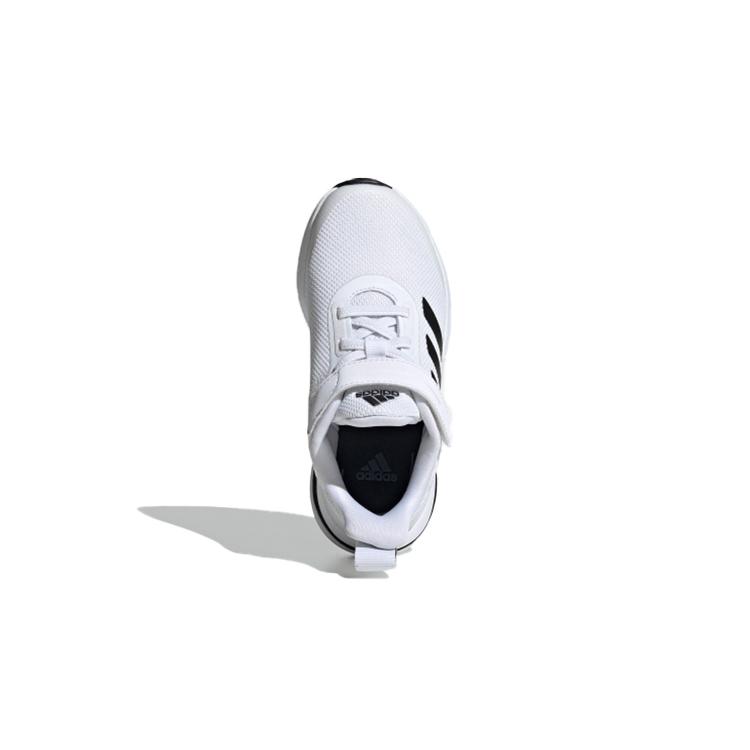 Adidas Fortarun EL K Abrasion Resistant Abrasion Resistant Low top Kids' Running Shoes White Black Kids' FW2578