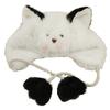 Plush and Cute Cat Ears Hat Women's Thickened Face Revealing Small Ear Hat Warm Lei Feng Hat
