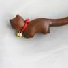Lovely Cats Theme Hairpiece Cats Hairpin Comfortable Wood Texture Hair Decors Cats Hair Clip Suitable for Daily Wear