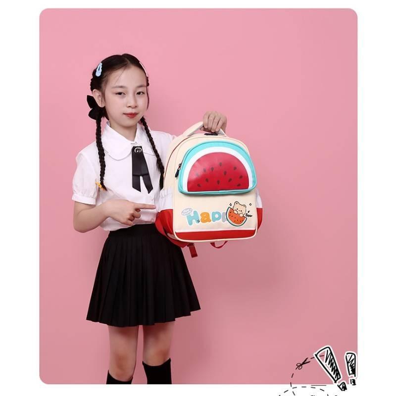 Adorable Toddler Backpack Lightweight Nylon Cute Cartoon Design For School