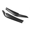 Black ABS Headlight Eyebrows for BMW G30 - Front Left & Right Eyelids Decor