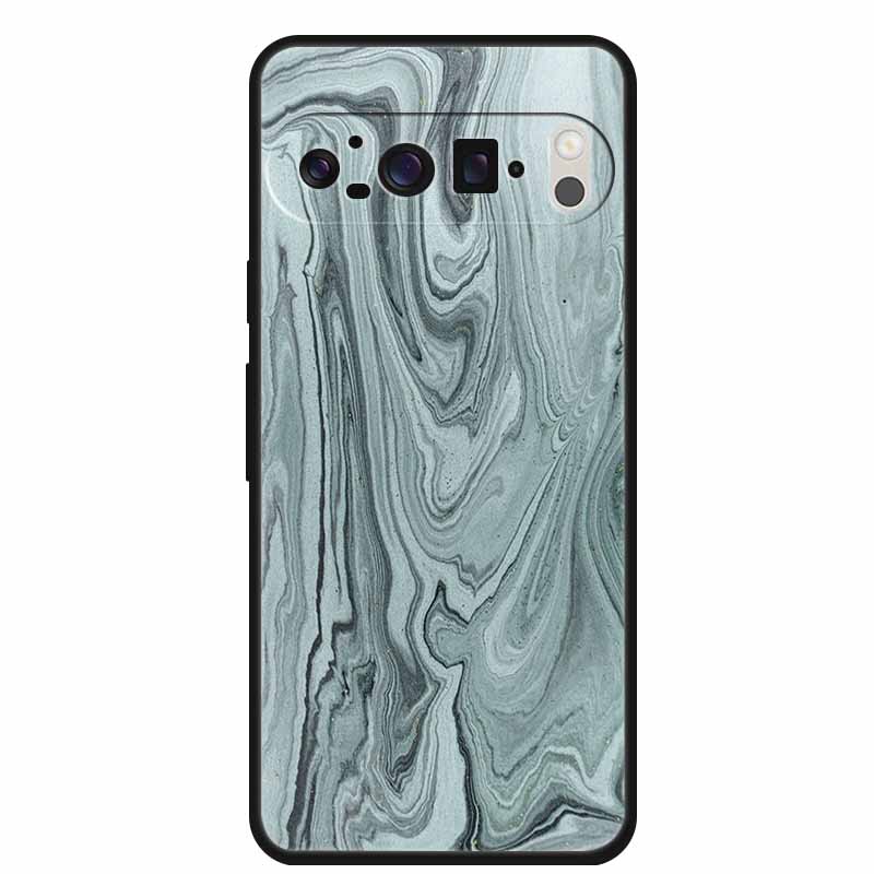For Google Pixel 10 Pro Case Vivid Graceful Premium Marble TPU Soft Silicone Phone Cases Impact Chic Mineral-Finish Para Cover