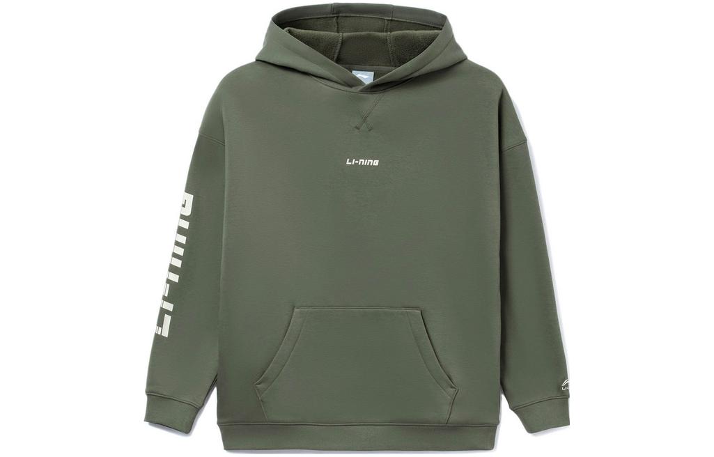 Спортивная модная коллекция Li Ning Свитшот мужской Зеленый AWDRC11-3 L