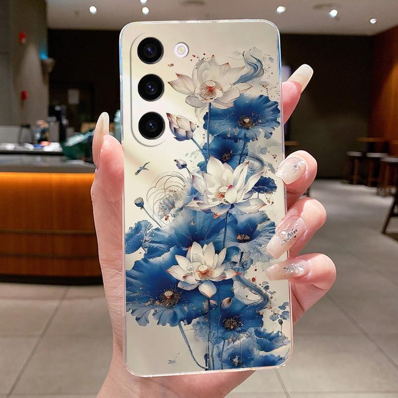 For Samsung Galaxy S23 S22 Case Cute Cool Dragon Boys Girls Transparent Soft Silicone Phone Cover For Samsung S23 S22 Plus Cases