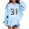 Kids' Fashion Printed Pullover Casual Long-Sleeve Crewneck Hoodie Top