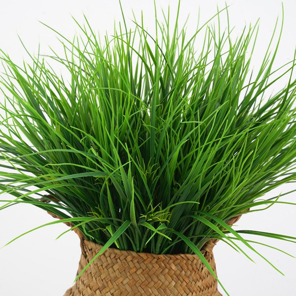 2PCS Plastic Grass Household Products Vase For Home Decor Christmas Craft Supplies Wedding Decorative Flower Artificial Plants
