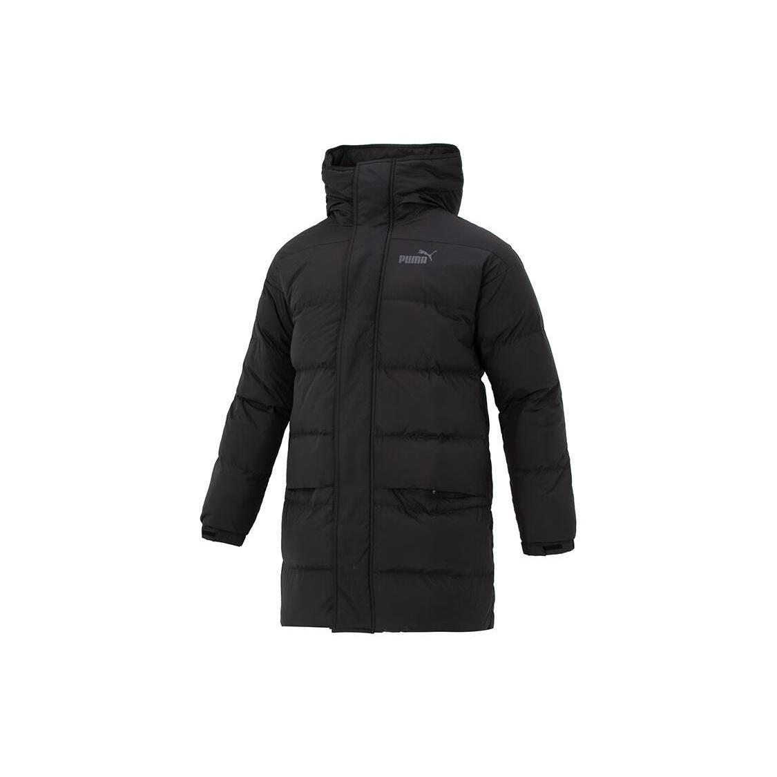 PUMA Padded Down Coat Black Men s 625614-01 S
