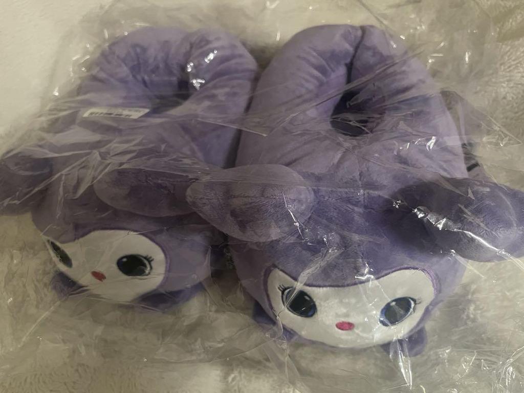 [USED] TWICE GIGO LOVELYS Plush Slippers Sabree Sana