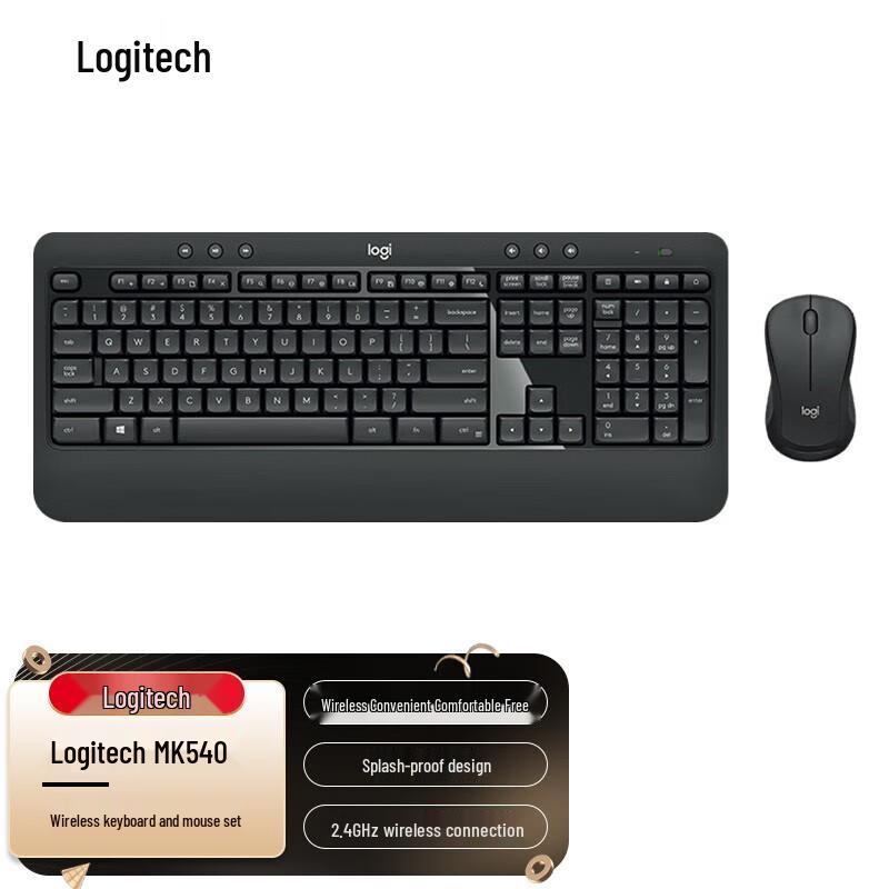 

Logitech MK540 Wireless Keyboard and Mouse Combo