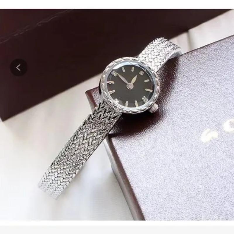 copper 24k gold plated 2021 new design women watch Japanese  exquisite retro small dial advanced watch small  simple waterproof