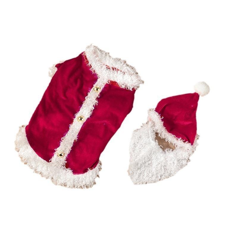 Pet Dog Santa Claus Clothes Classic