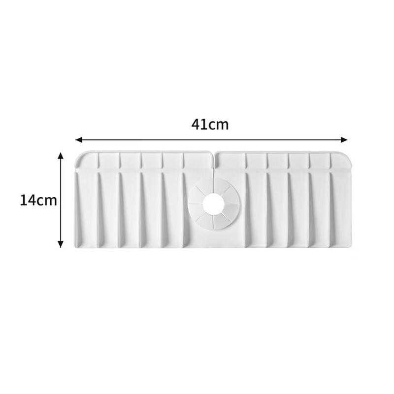 Silicone Sink Drain Mat with Wave Pattern
