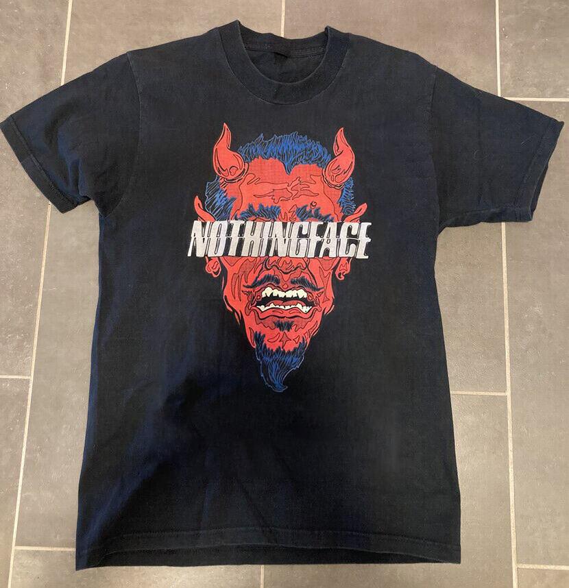 Nothingface Band Tour Black Unisex TShirt Cotton BL2.408 Unisex T-Shirt M