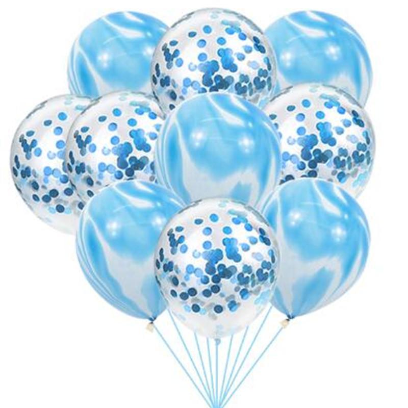 40Pcs Confetti Balloons Wedding Decoration Matte Globos New Year Birthday Party Decorations Baby Shower Supplies