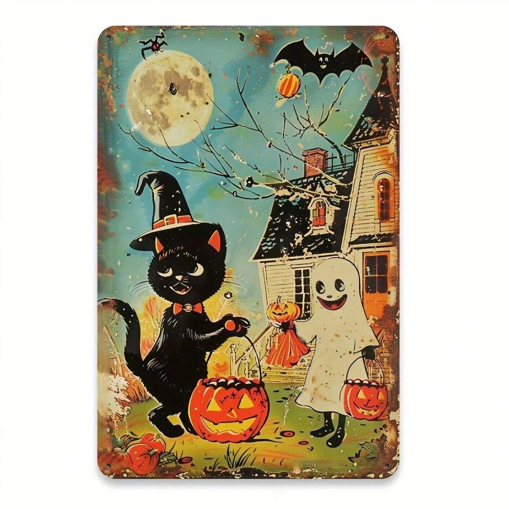 Tin Sign Wall Art, Metal Decor, 20x30cm, Vintage Home Ornament