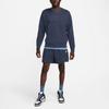 Nike Sweatshirts Men's Blue Crew Neck Moderate Regular DQ4584-437