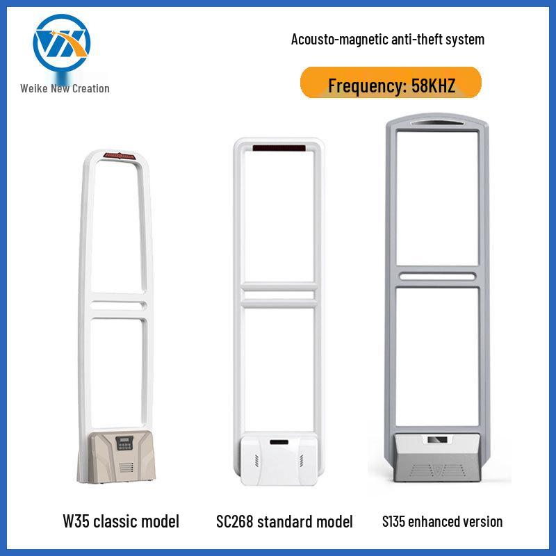 Acousto-Magnetic Anti-Theft System for Retail Security: Door Alarm & Access Control for Shopping Malls, Clothing, Bags, and Cosmetics.