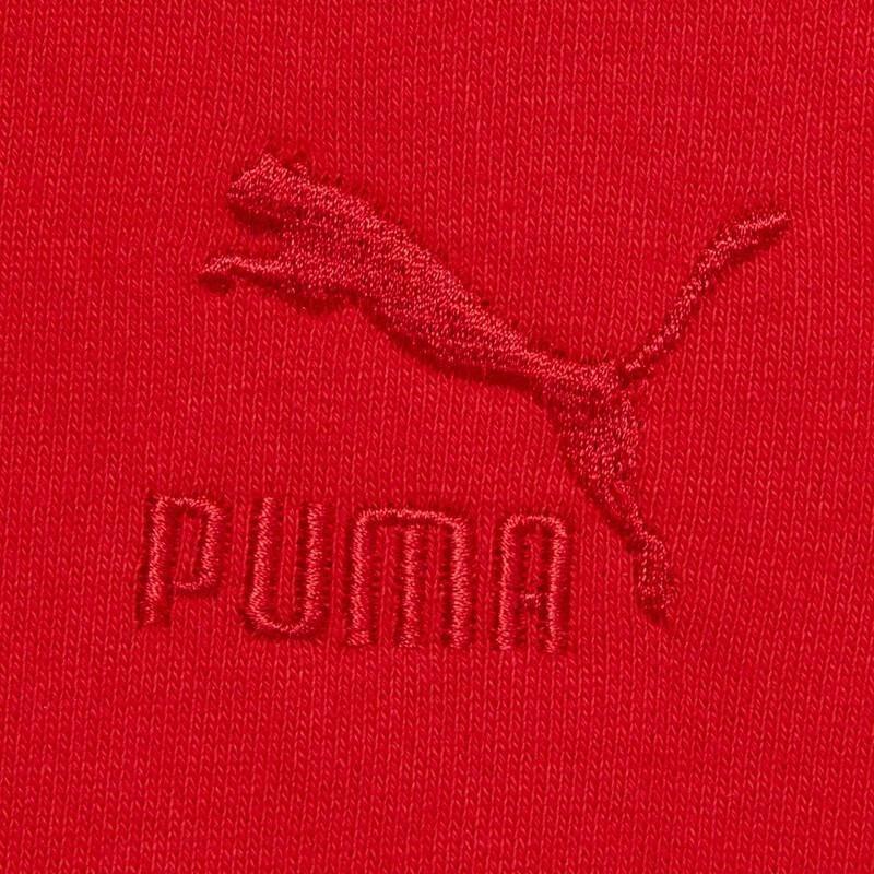 PUMA casual round neck pullover sweatshirt 'Red' Men's 625253-11