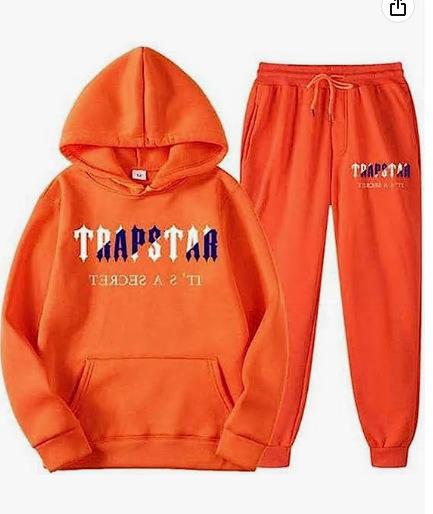 Completo con Felpa Trapstar Floreale Trendy Casual Capo Superiore
