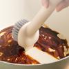 Dish Brush With Handle Kitchen Scrub Brushes For Cleaning Dish Scrubber With Stiff Bristles For Sink Pots Pans