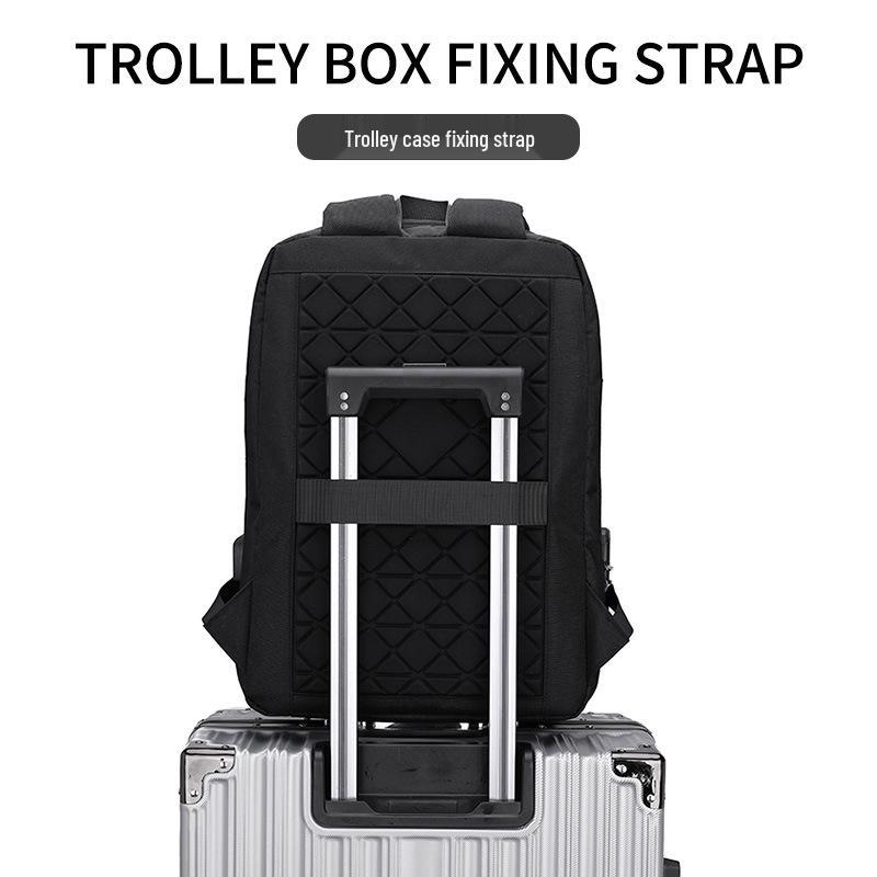 High-End Lightweight Cross-Border Laptop Backpack - Unisex Casual Travel Shoulder Bag